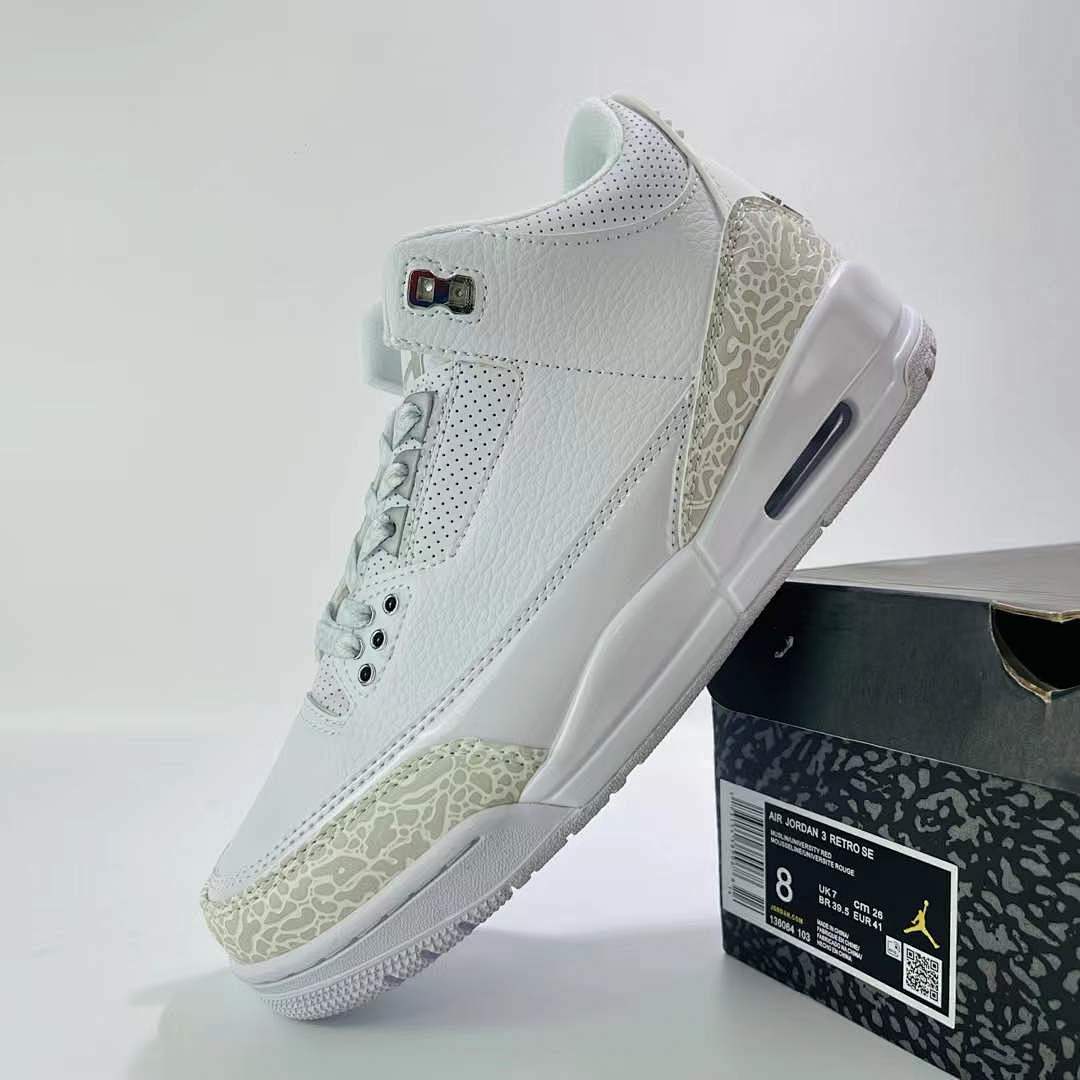 Nike Air Jordan 3 Retro "White Cement Reimagined" Sneakers Shoes DN3707-100 Men's Basketball