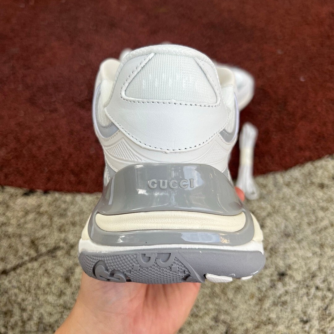 Gucci Mac 80 Sneaker White Green Pink Grey 745305