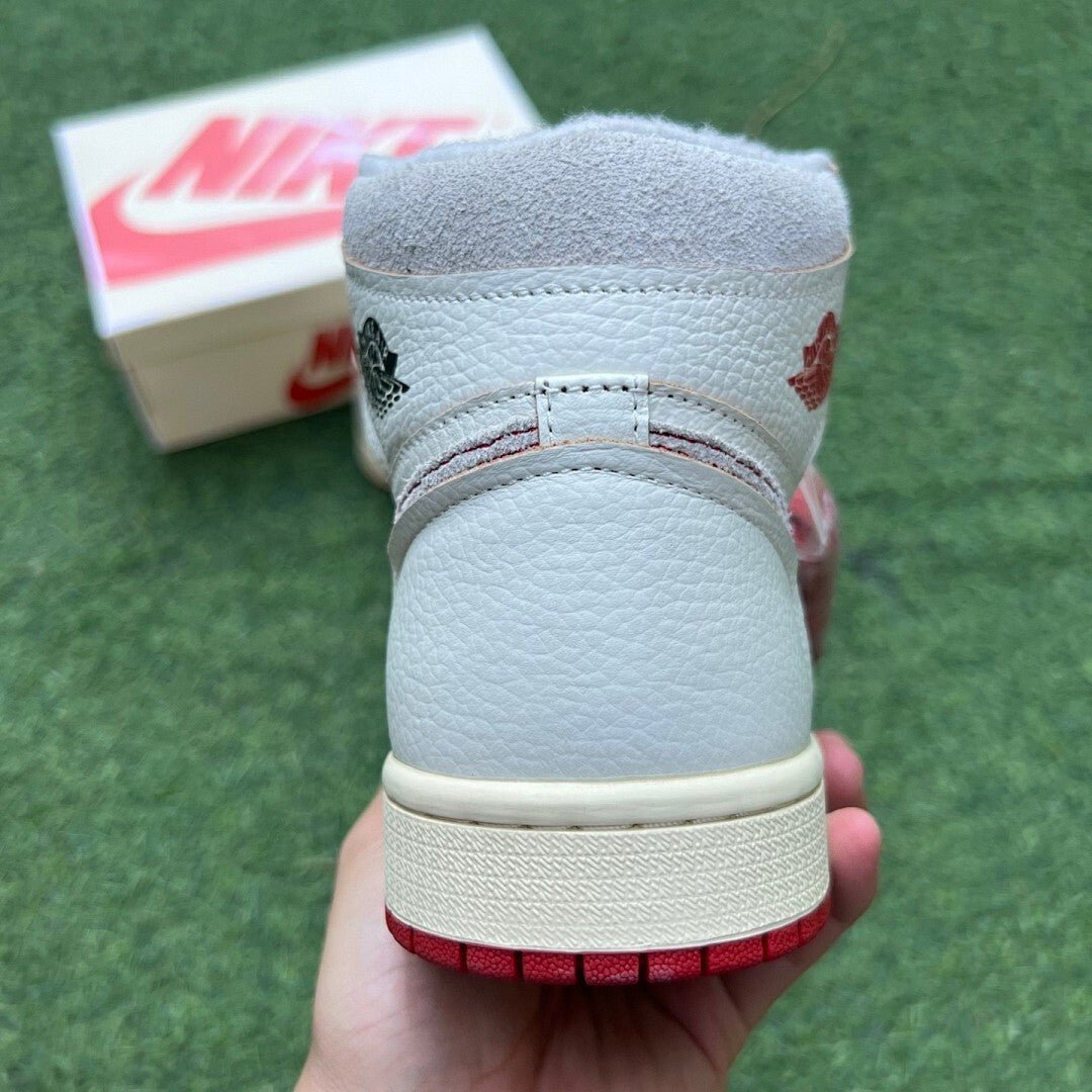 A Ma Maniére x Air Jordan 1 High OG SP Sail Burgundy Crush DO7097-100