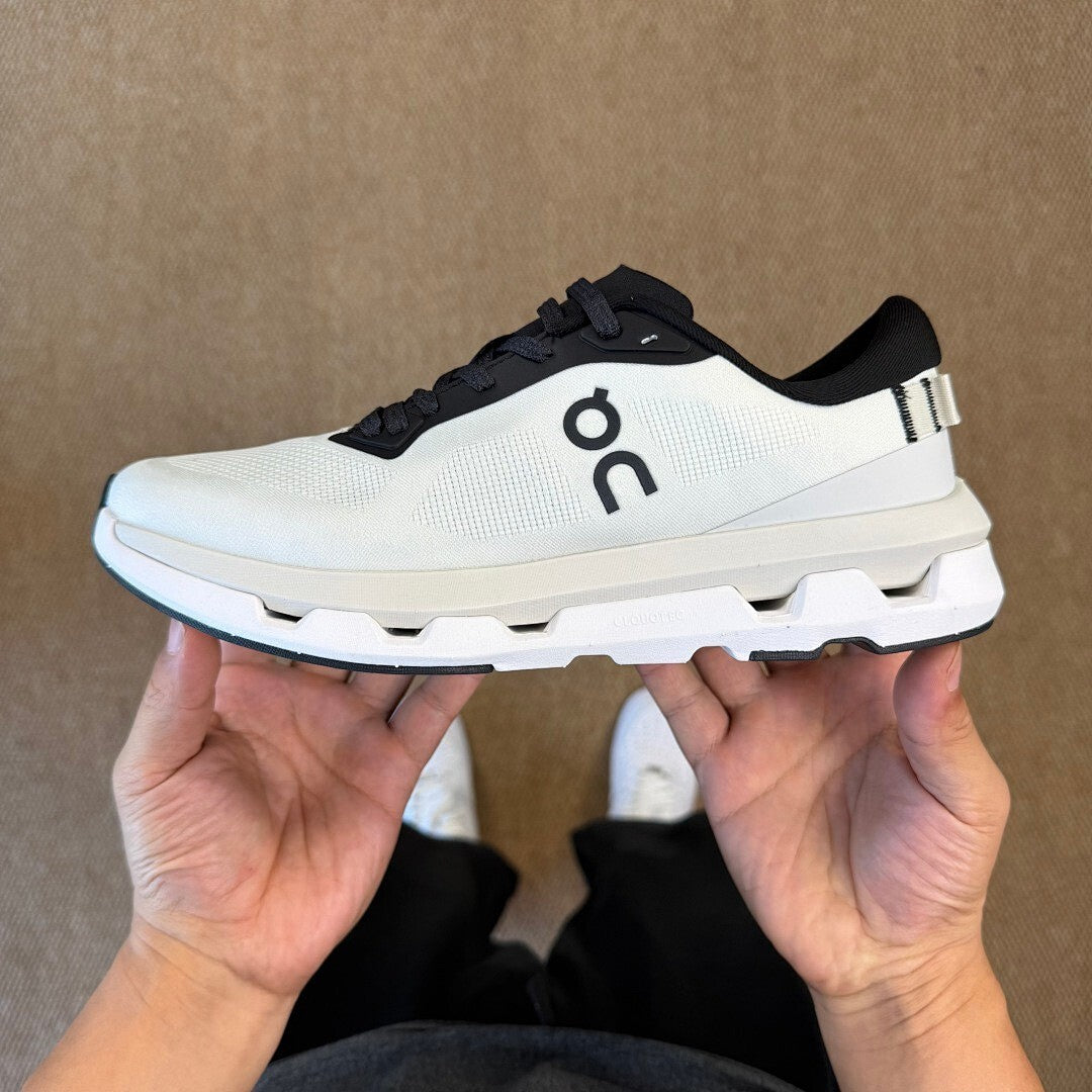 On Cloudmonster Undyed-White Black