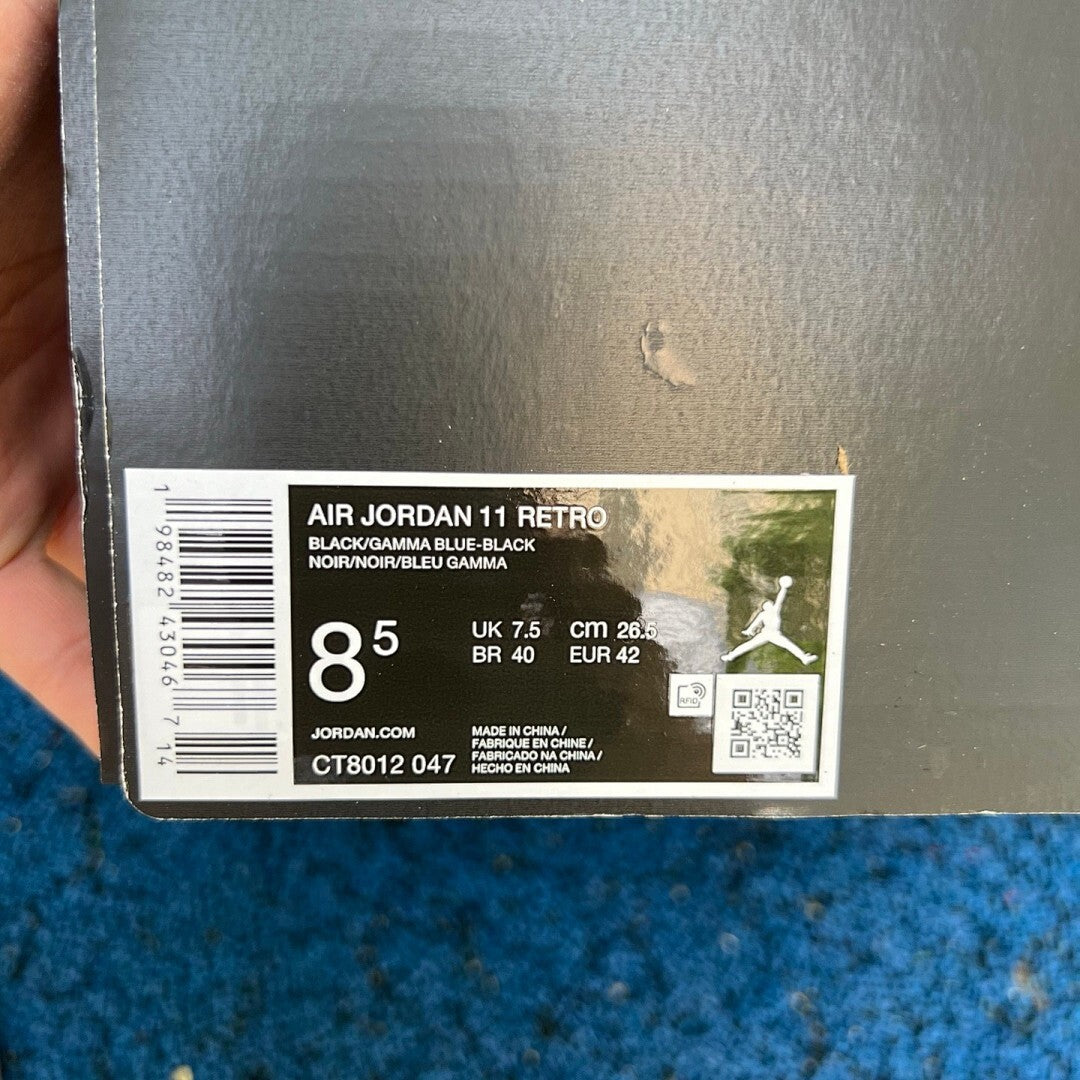 Air Jordan 11 Retro Gamma Blue 378037-006