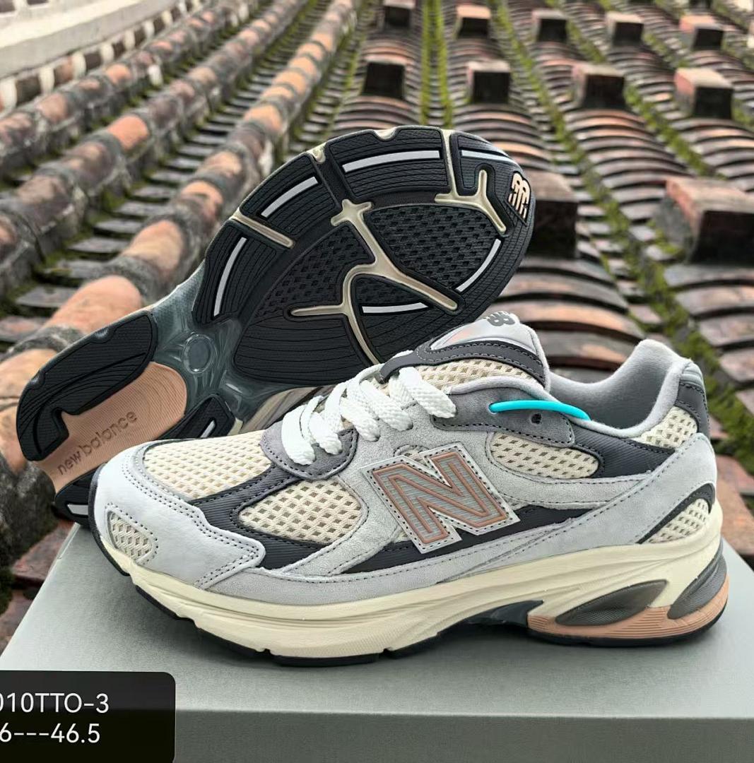 New Balance 2002R "Magnet" M2002RST Grey Black Cream Lifestyle Sneakers Men's Women's