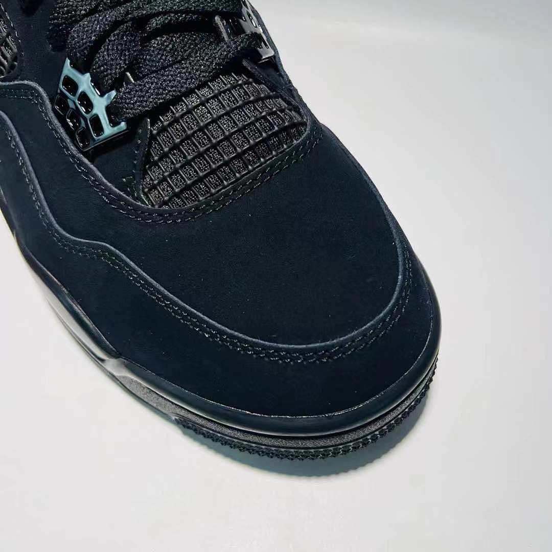 Nike Air Jordan 4 Retro Black Cat 308497-002 Men's Sneakers
