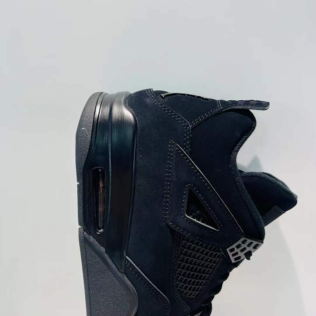 Nike Air Jordan 4 Retro Black Cat 308497-002 Men's Sneakers