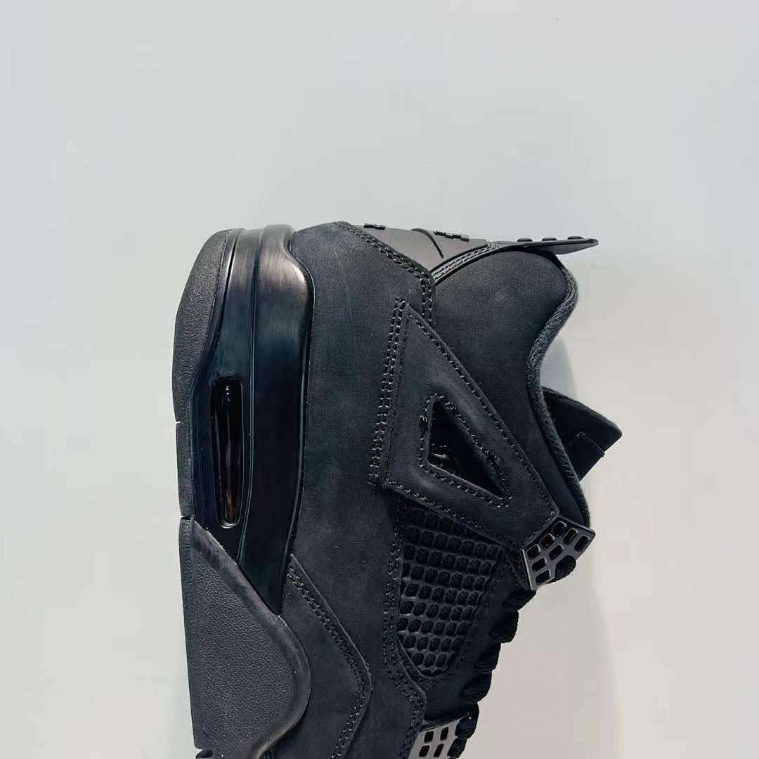 Nike Air Jordan 4 Retro Black Cat Men's Basketball Shoes Sneakers CU1110-010