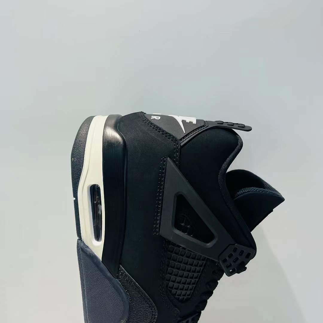 Nike Air Jordan 4 Retro 'Black Cat' (2020) CU1110-010 All Black Men's Sneakers Shoes