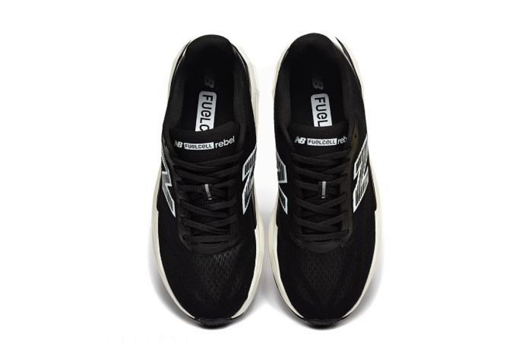 New Balance Men's FuelCell Rebel v2 Running Shoes Black White MFCXLM2