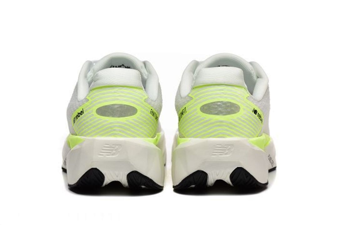 New Balance FuelCell Rebel v3 Running Shoes White Black Lemon Glo