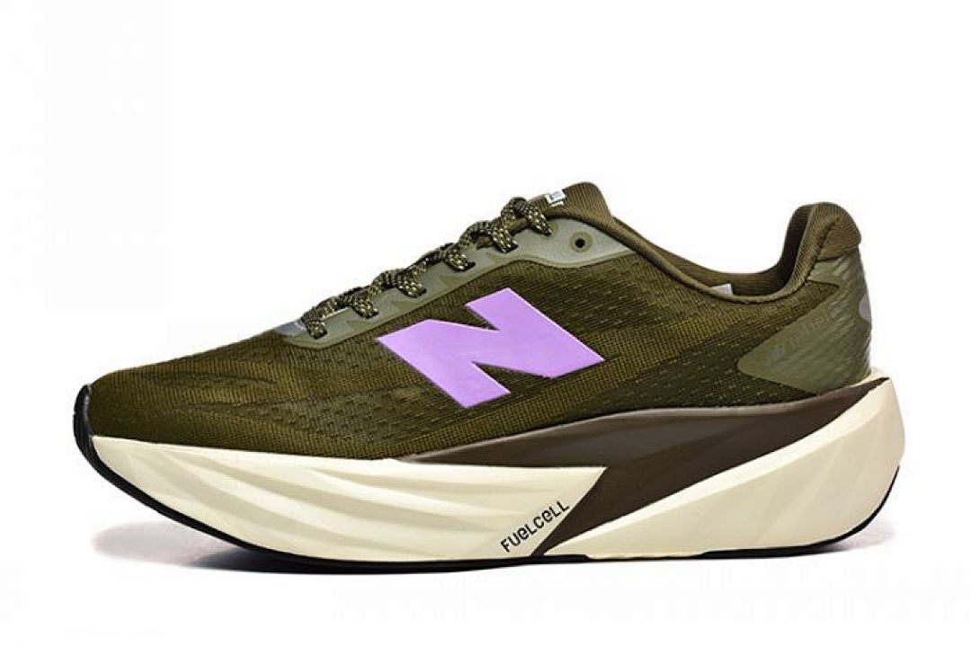 New Balance FuelCell SC Trainer v2 Men's Running Shoes Olive Green Purple Haze MTSCTLG2