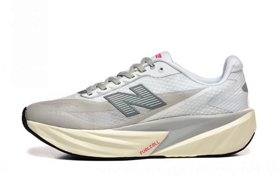 New Balance FuelCell SuperComp Trainer MSRCELG1 White Grey Cream Running Shoes