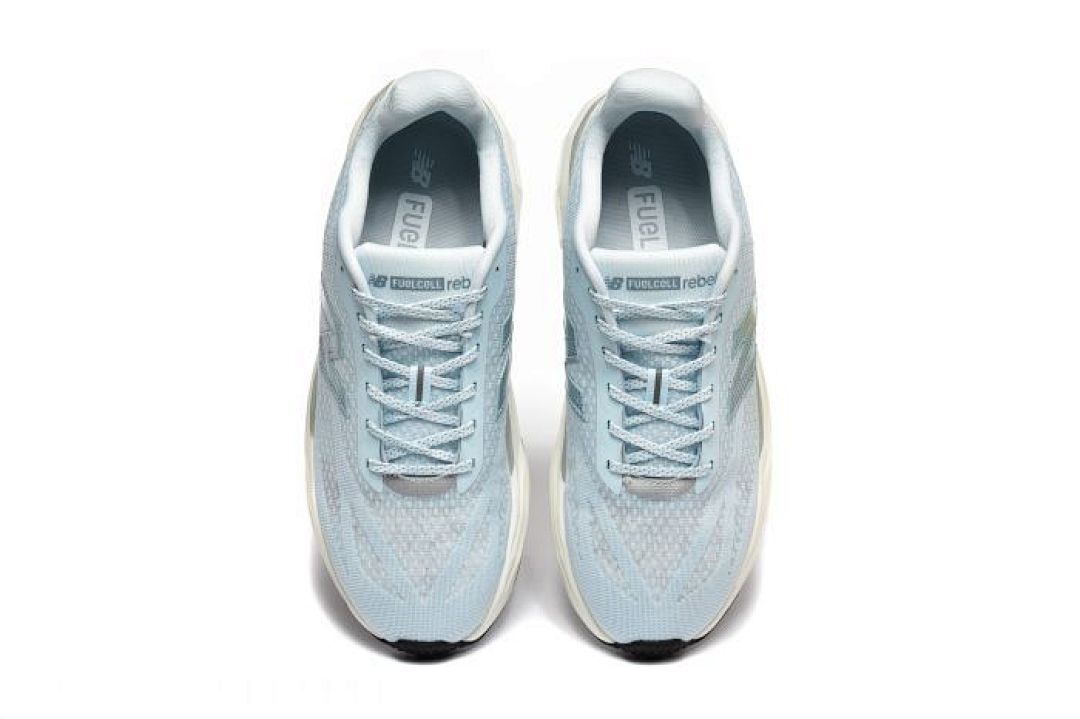 New Balance FuelCell Rebel v4 Running Shoes Light Sky with Sea Salt MCRLV4LS