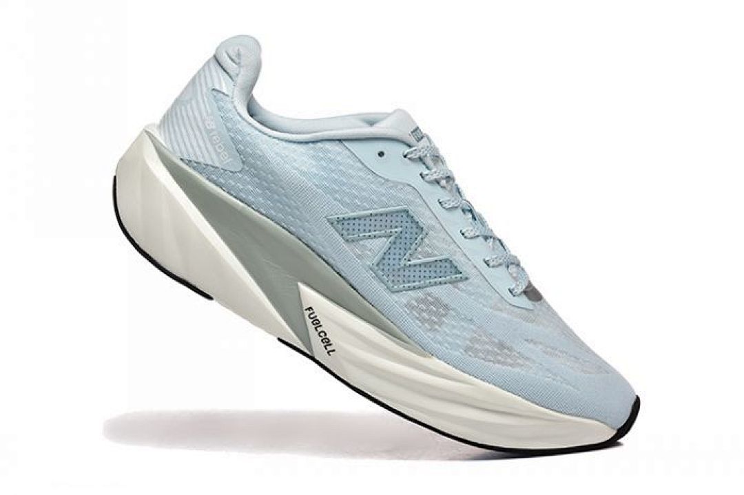 New Balance FuelCell Rebel v4 Running Shoes Light Sky with Sea Salt MCRLV4LS