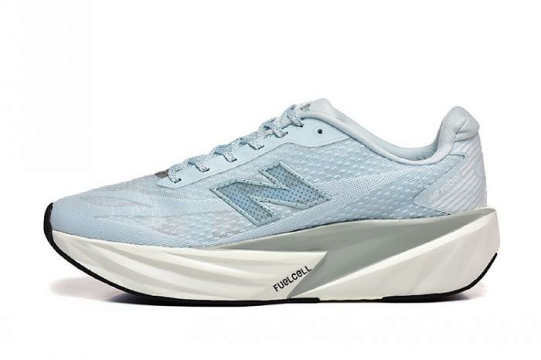 New Balance FuelCell Rebel v4 Running Shoes Light Sky with Sea Salt MCRLV4LS