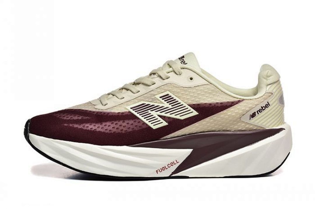 New Balance FuelCell Rebel v3 Men's Running Shoes - Moonbeam with Deep Mars (MFCXDM3)