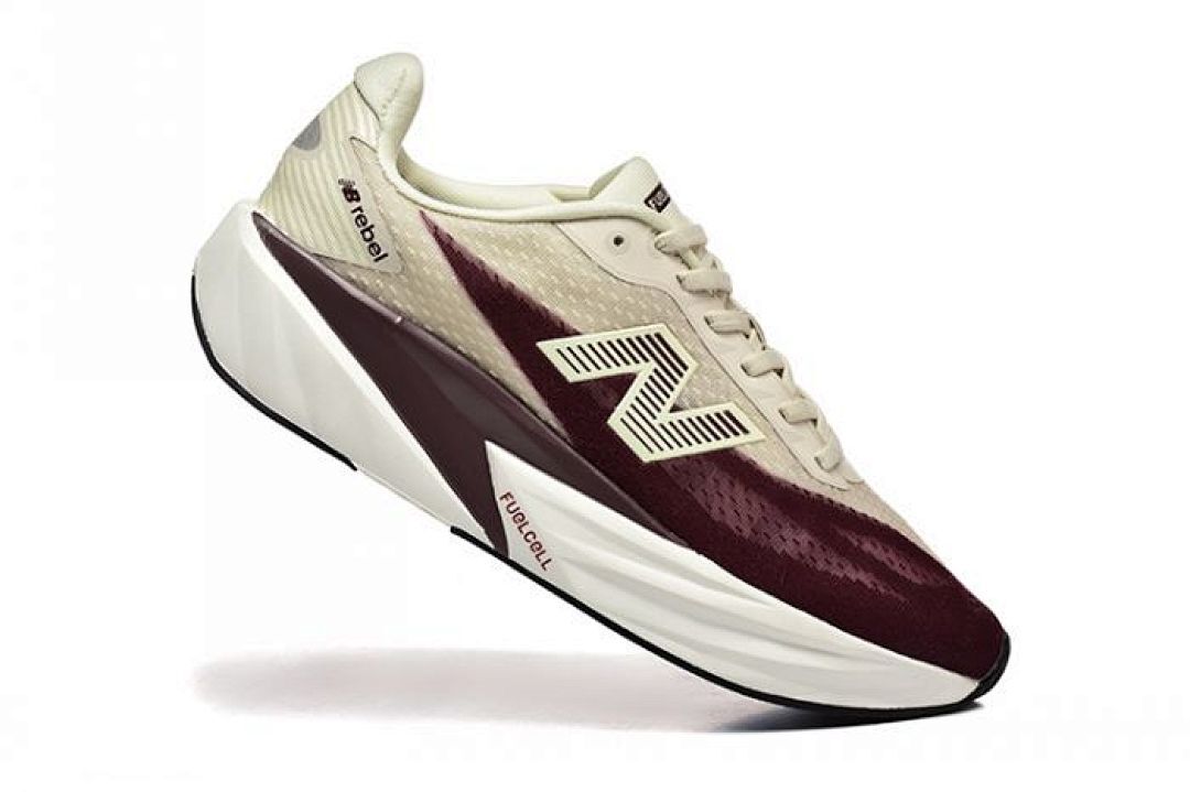 New Balance FuelCell Rebel v3 Men's Running Shoes - Moonbeam with Deep Mars (MFCXDM3)