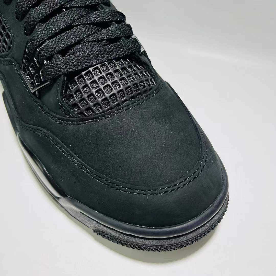 Nike Air Jordan 4 Retro "Black Cat" Men's Sneakers Athletic Shoes CU1110-010