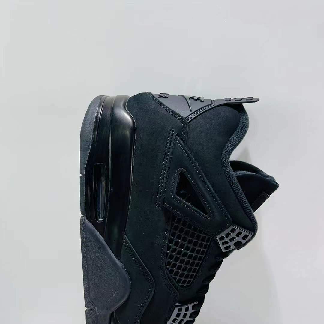 Nike Air Jordan 4 Retro "Black Cat" Men's Sneakers Athletic Shoes CU1110-010