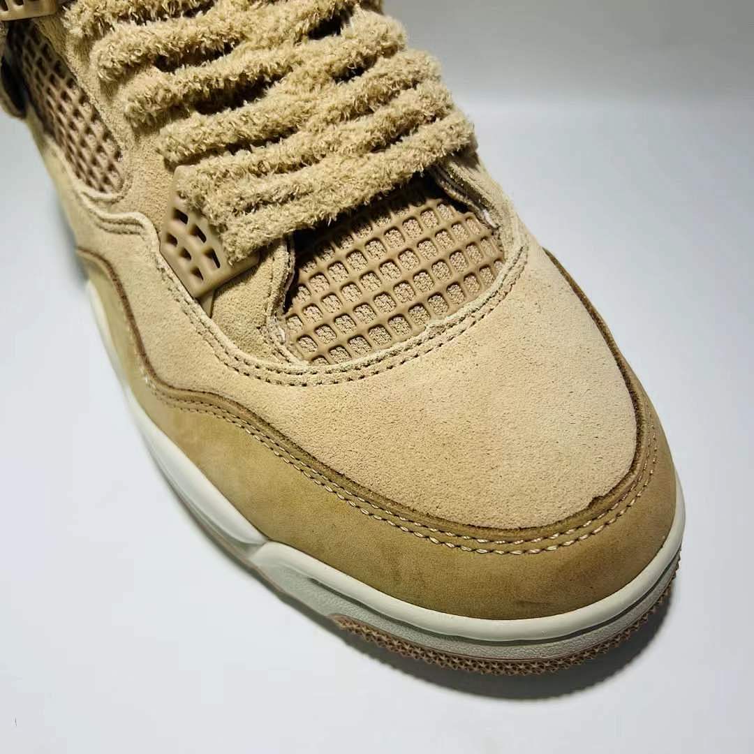 Nike Air Jordan 4 Retro Mushroom (W) AQ9129-200 Women's Sneakers Shoes
