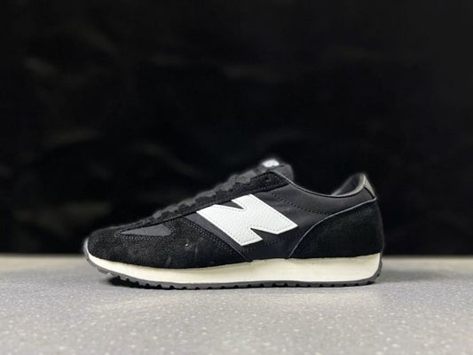 New Balance 420 U420 Black White Cream Retro Lifestyle Running Sneakers Shoes Mens Womens