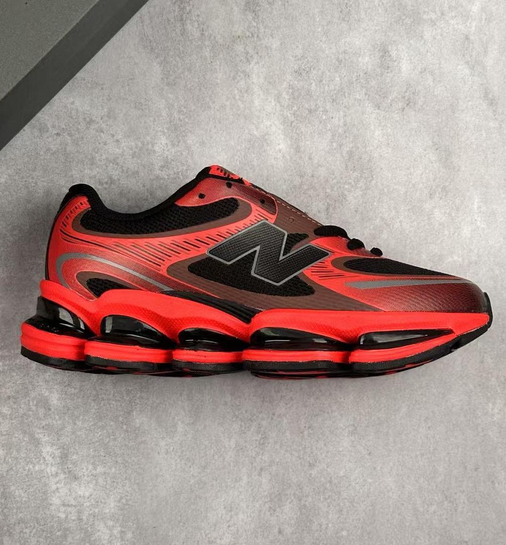 New Balance 1906R Red Black Grey Athletic Sneakers