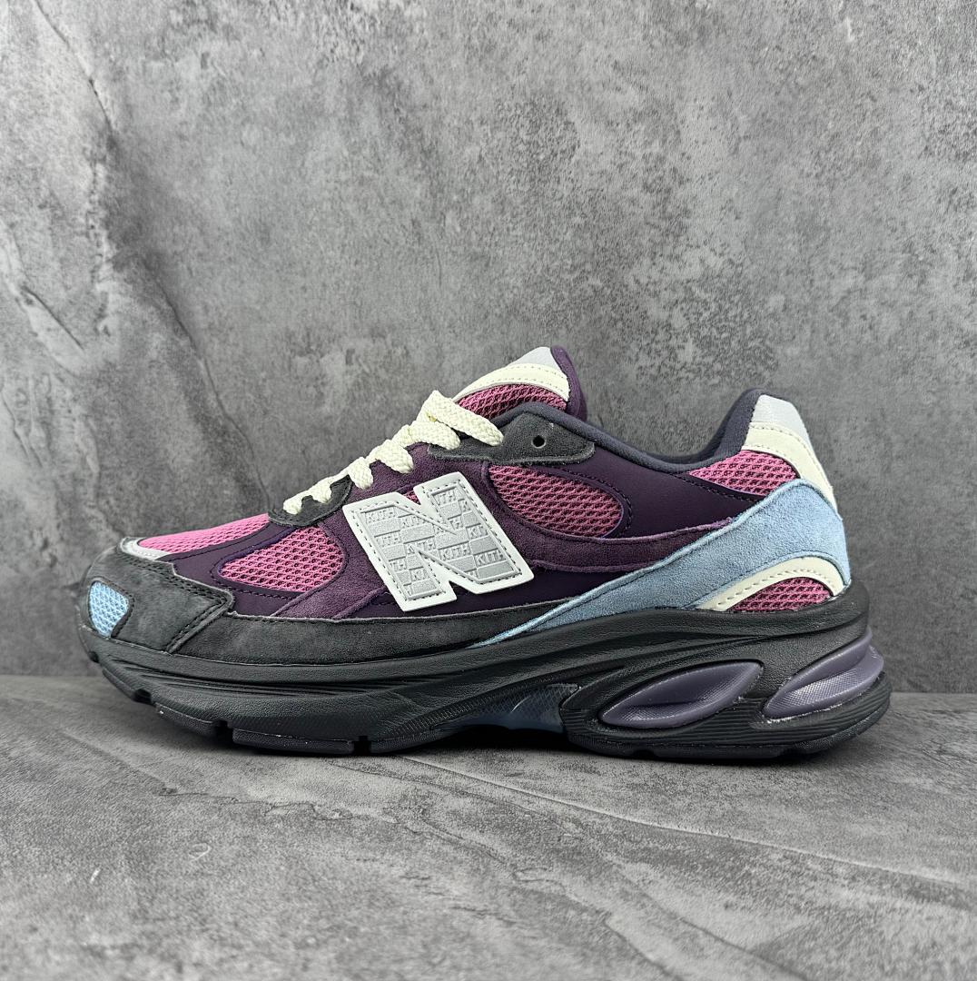 New Balance Kith Ronnie Fieg 990v3 'Genesis' Purple Black M990TF3 Men's Lifestyle Sneakers