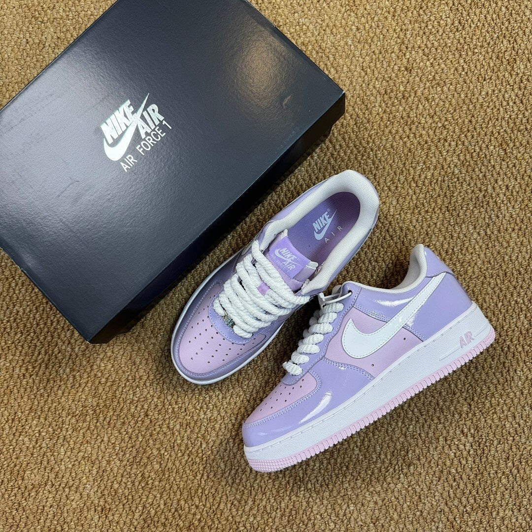 Nike Air Force 1 '07 LX Women's Iridescent Patent Lavender Pink