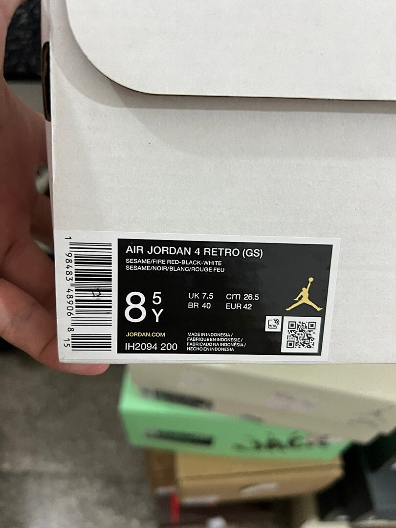 Union LA x Air Jordan 4 Retro "Desert Moss" DJ5718-300