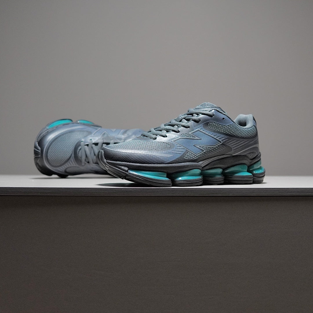 New Balance 9060 Castlerock Slate Grey Arctic Grey Teal Accents Sneakers U9060MAC