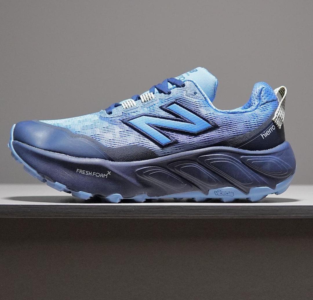 New Balance Fresh Foam X Hierro v7 Men's Deep Sea Blue Trail Running Shoes MTHIER7V