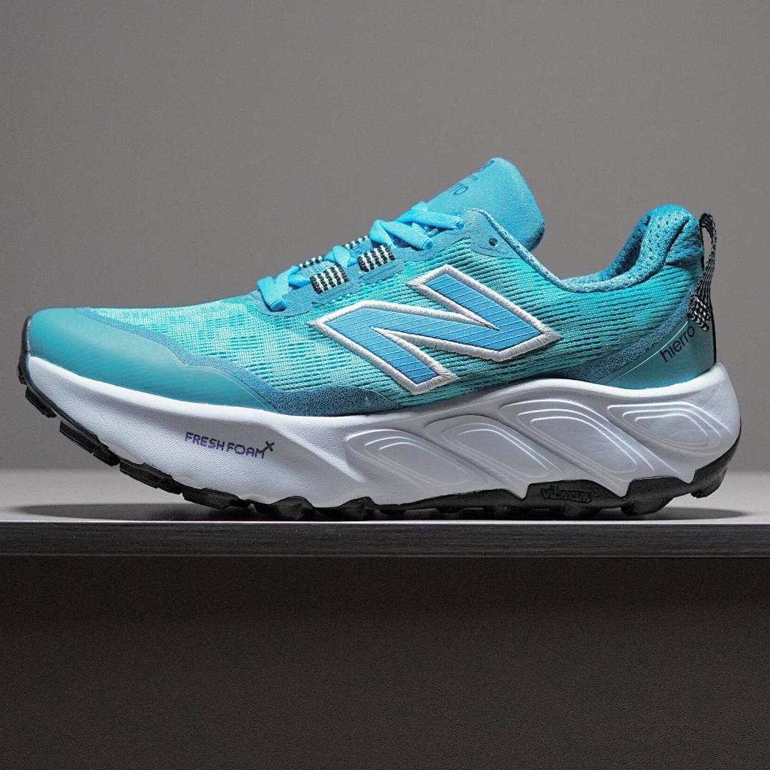 New Balance Fresh Foam X Hierro v7 Trail Running Shoes - Velocity Blue / Ocean Blue (MTHIERV7BY1)