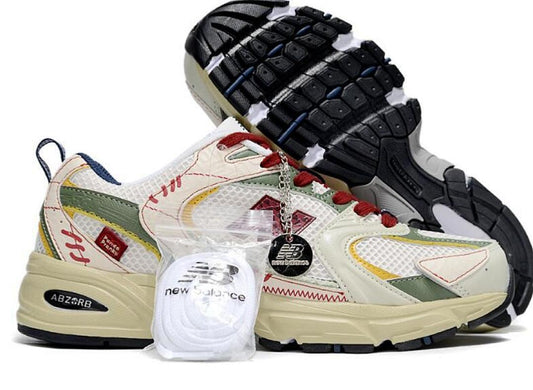 New Balance 860v2 Ronde Franke Cream Green Red Sneakers Running Shoes