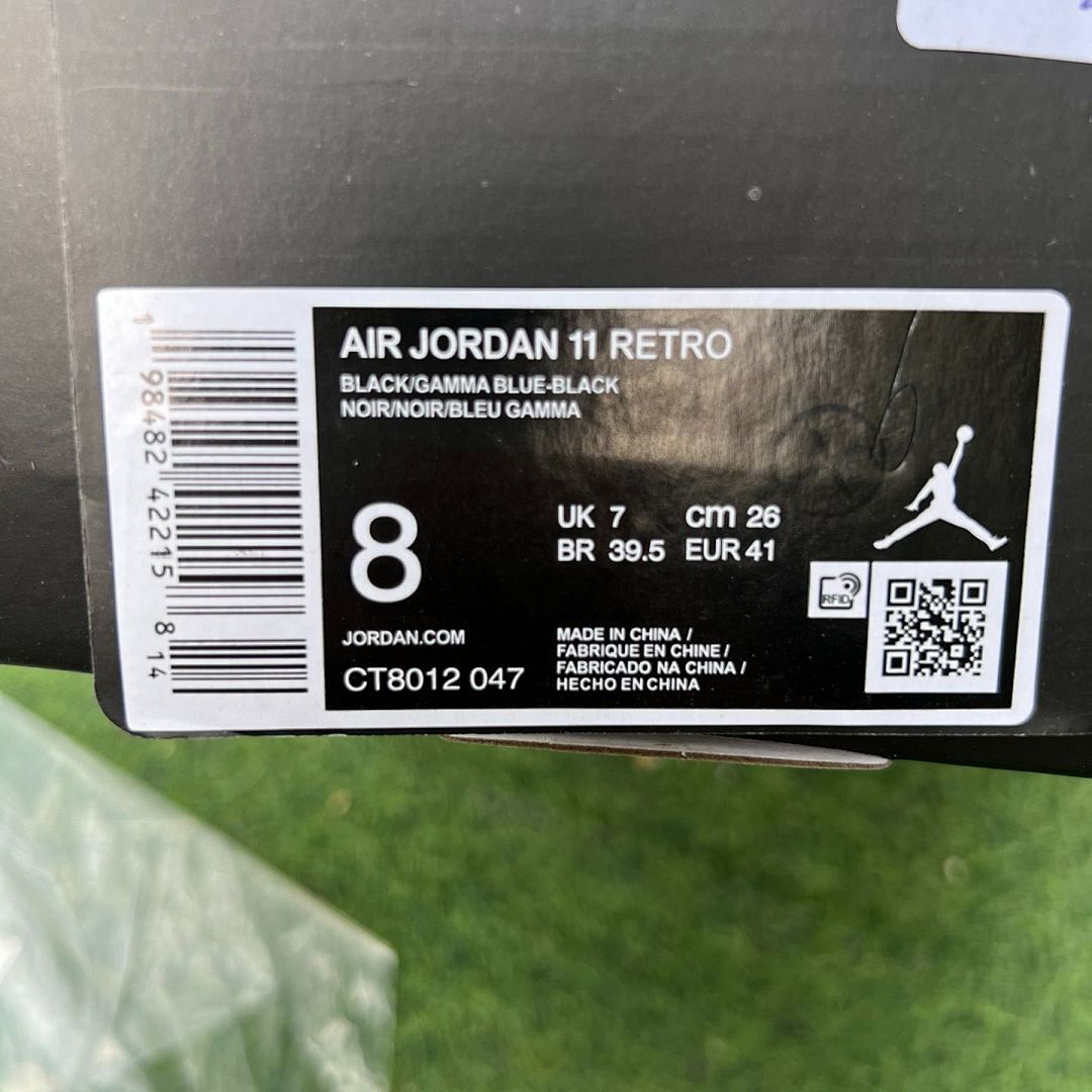 Air Jordan 11 Retro "Gamma Blue" 378037-006