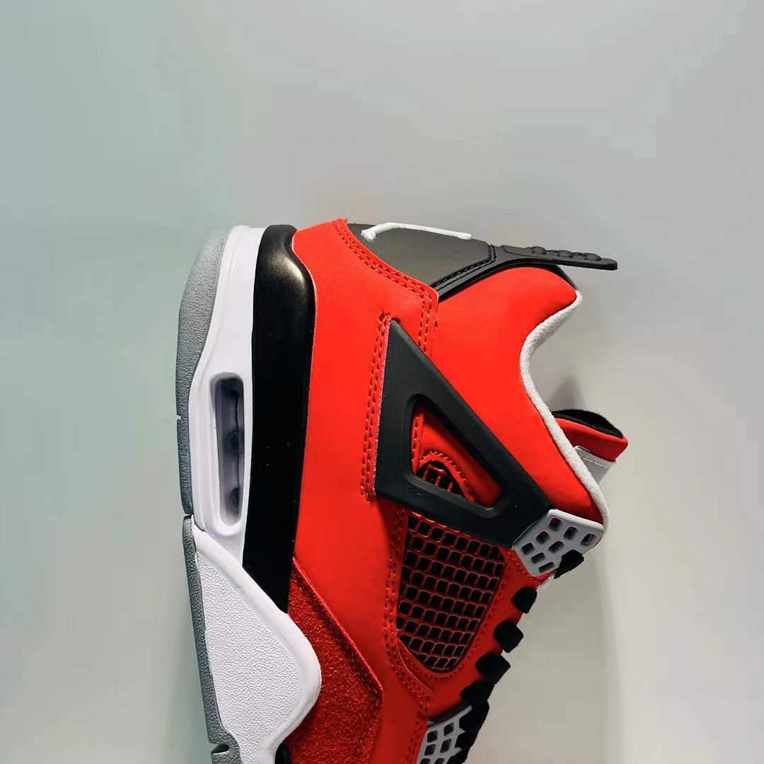 Air Jordan 4 Retro Red Thunder Crimson Black White CT8527-016 Men's Sneakers