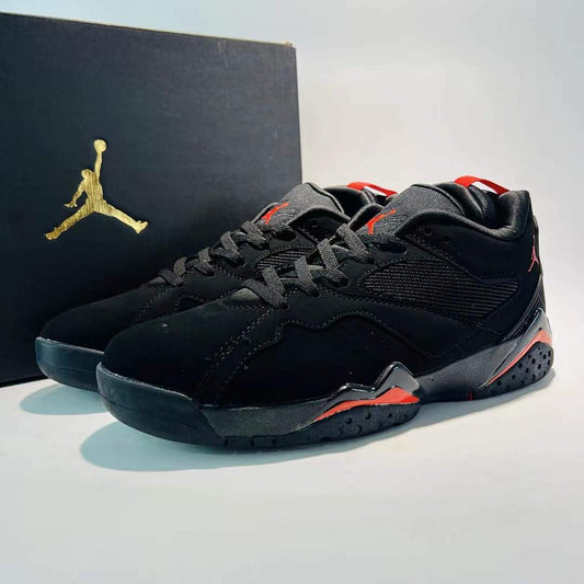Jordan True Flight Black Red Men's Basketball Shoes 342964-060