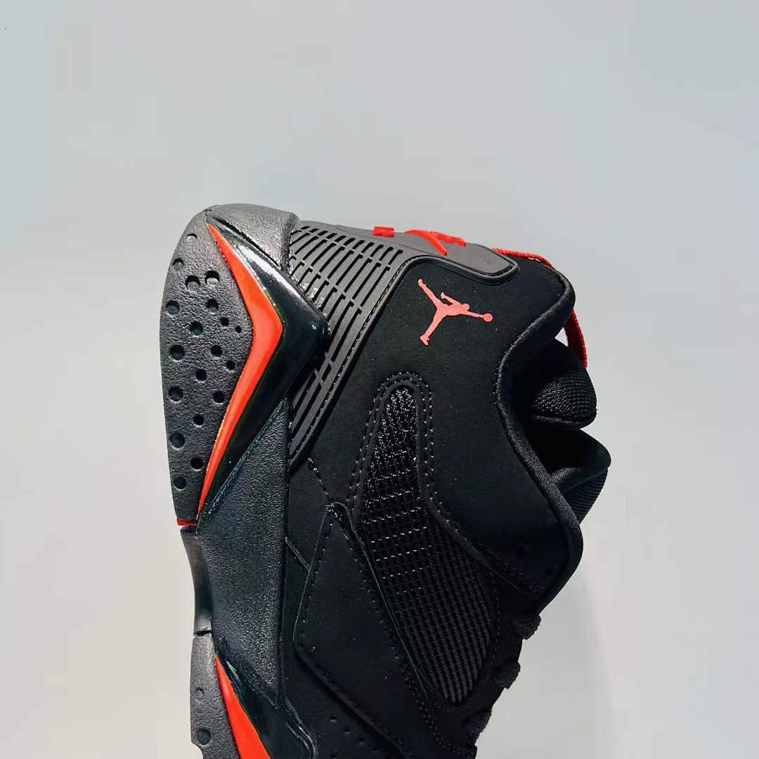 Jordan True Flight Black Red Men's Basketball Shoes 342964-060
