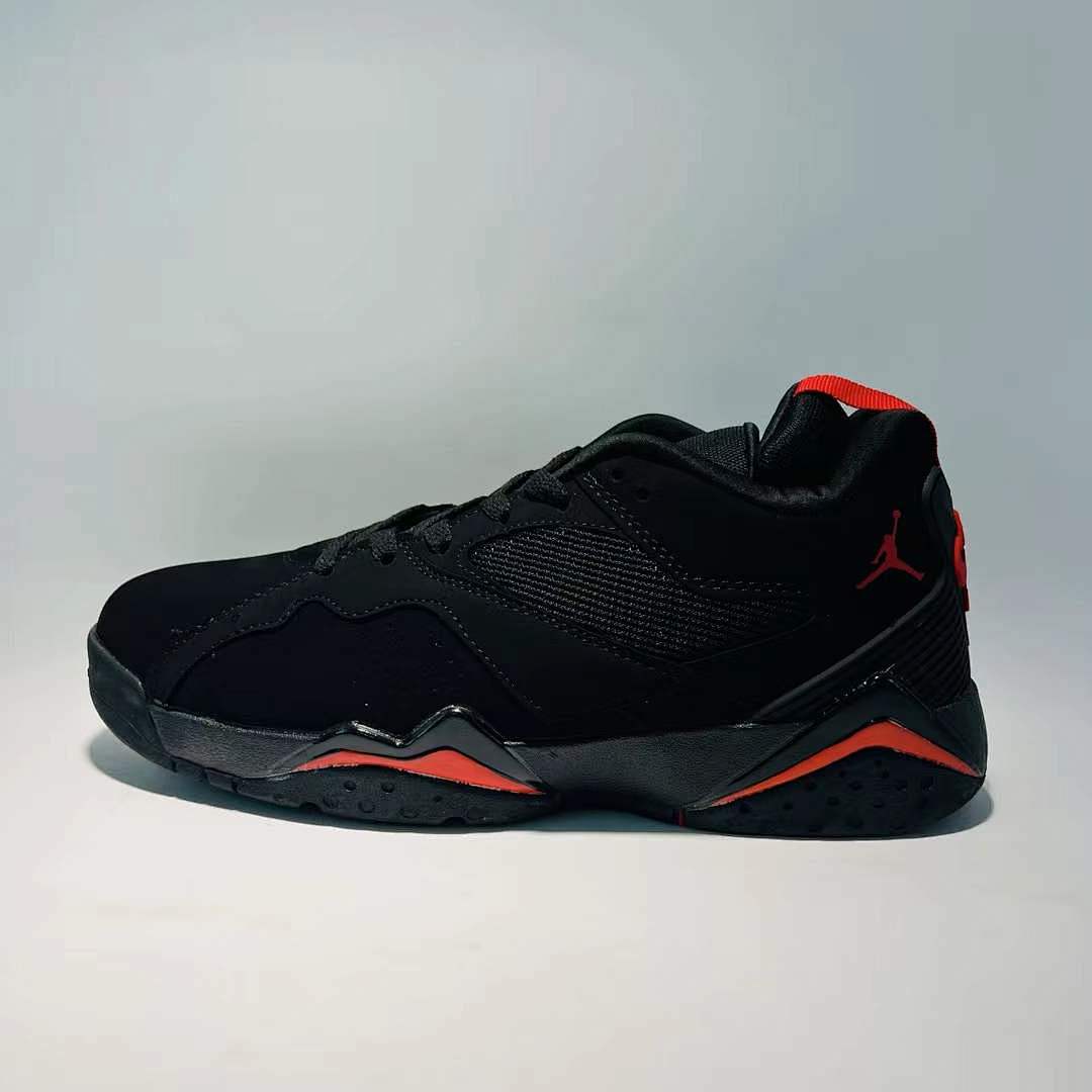 Jordan True Flight Black Red Men's Basketball Shoes 342964-060