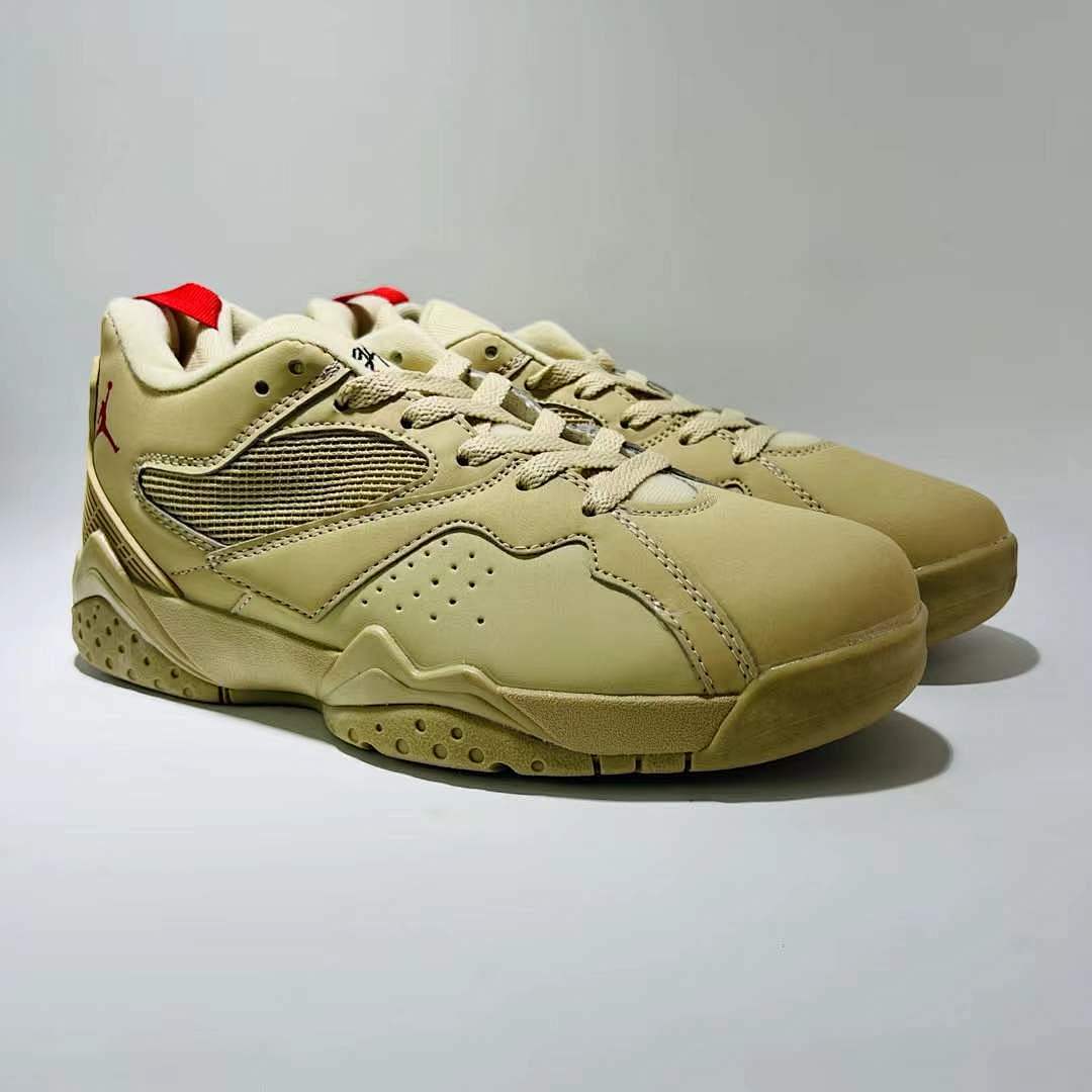 Air Jordan 7 Retro Vachetta Tan DD9335-200 Women's Beige Khaki Lifestyle Sneakers