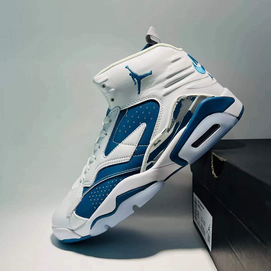 Nike Jordan Flight Club 91 White French Blue Men's Basketball Sneakers (SKU: DN8005-101)