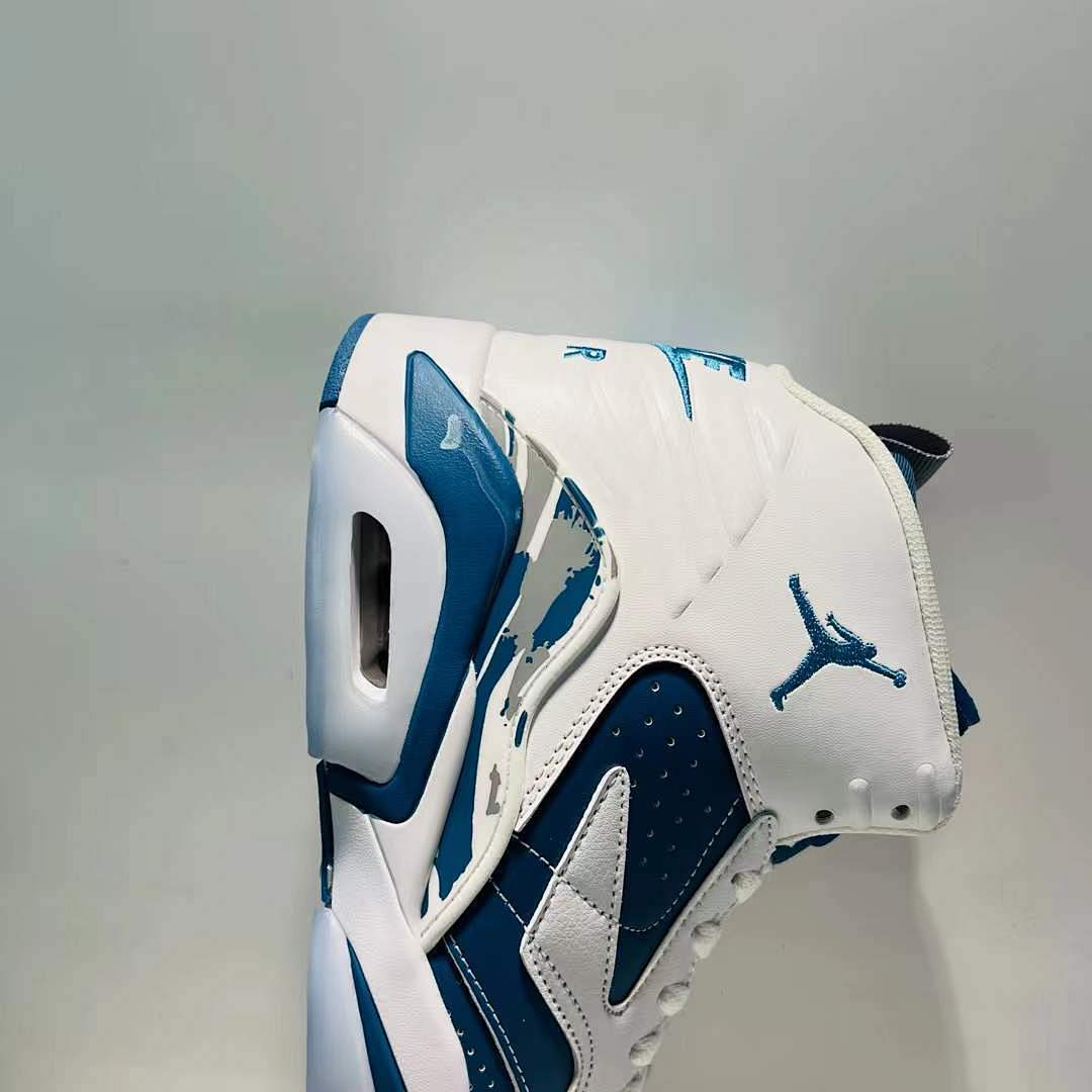 Nike Jordan Flight Club 91 White French Blue Men's Basketball Sneakers (SKU: DN8005-101)