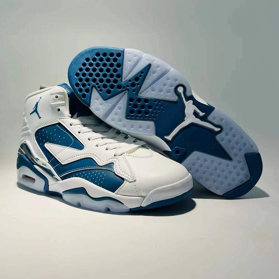 Nike Jordan Flight Club 91 White French Blue Men's Basketball Sneakers (SKU: DN8005-101)