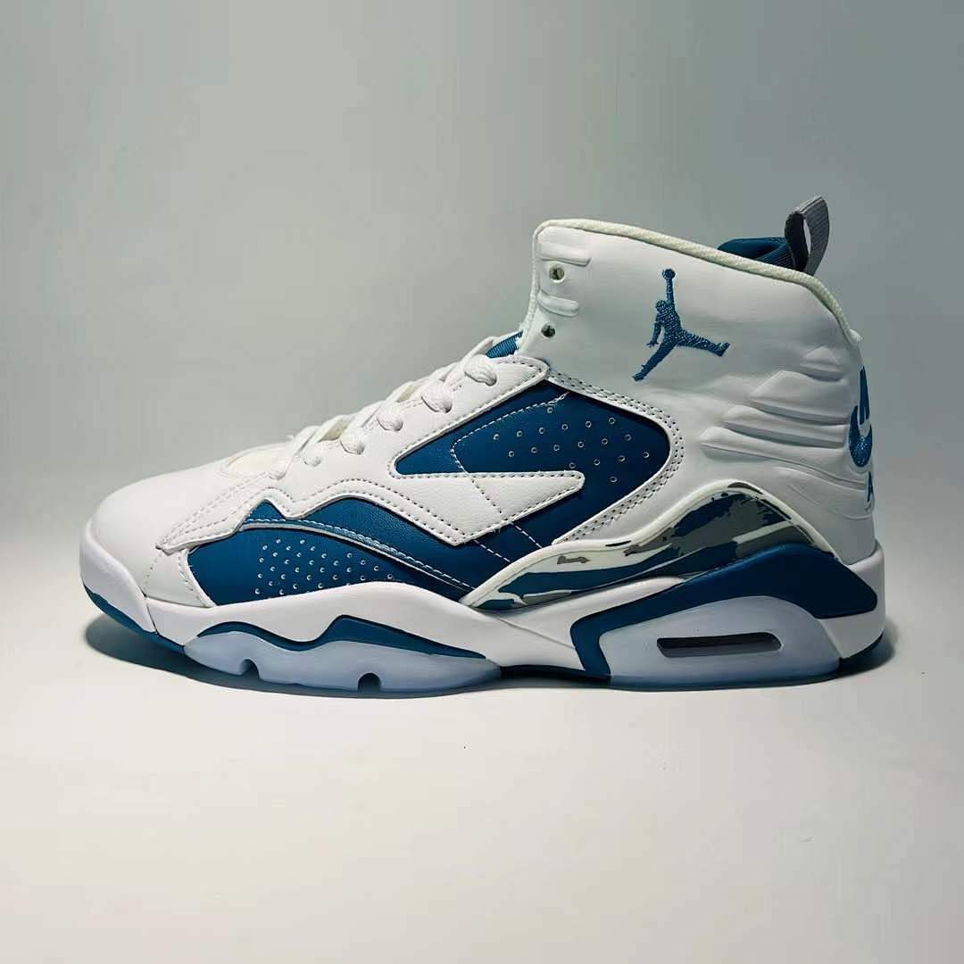 Nike Jordan Flight Club 91 White French Blue Men's Basketball Sneakers (SKU: DN8005-101)