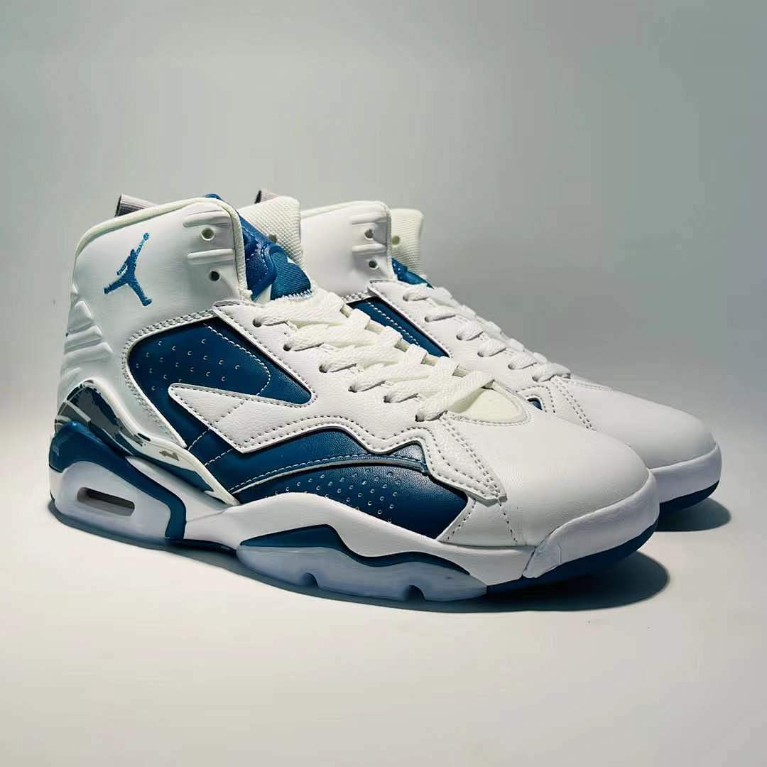 Nike Jordan Flight Club 91 White French Blue Men's Basketball Sneakers (SKU: DN8005-101)