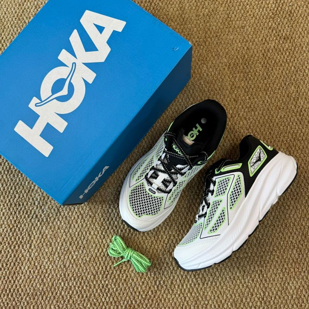 Hoka Cielo X1 White Black Citron