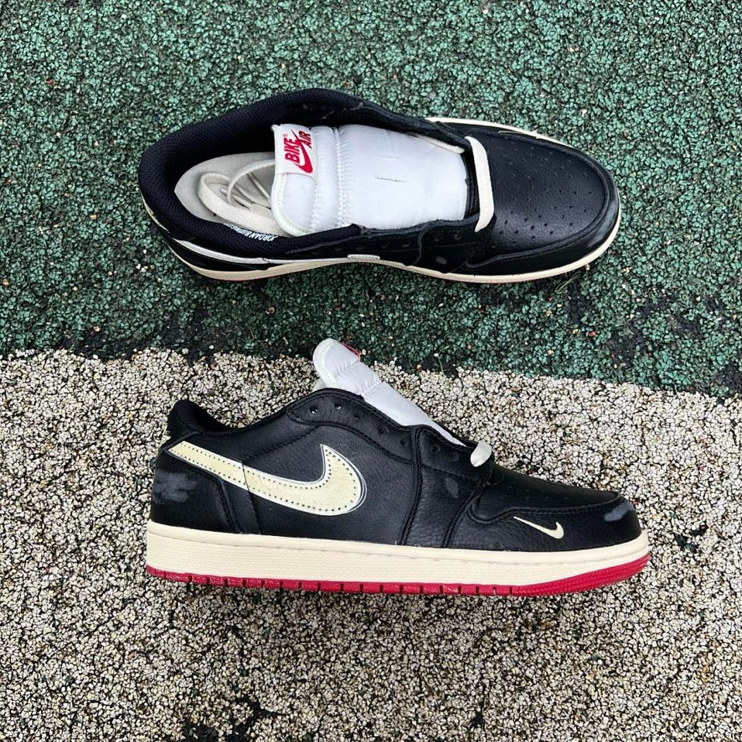 Travis Scott x Air Jordan 1 Low OG Black Phantom DM7866-001