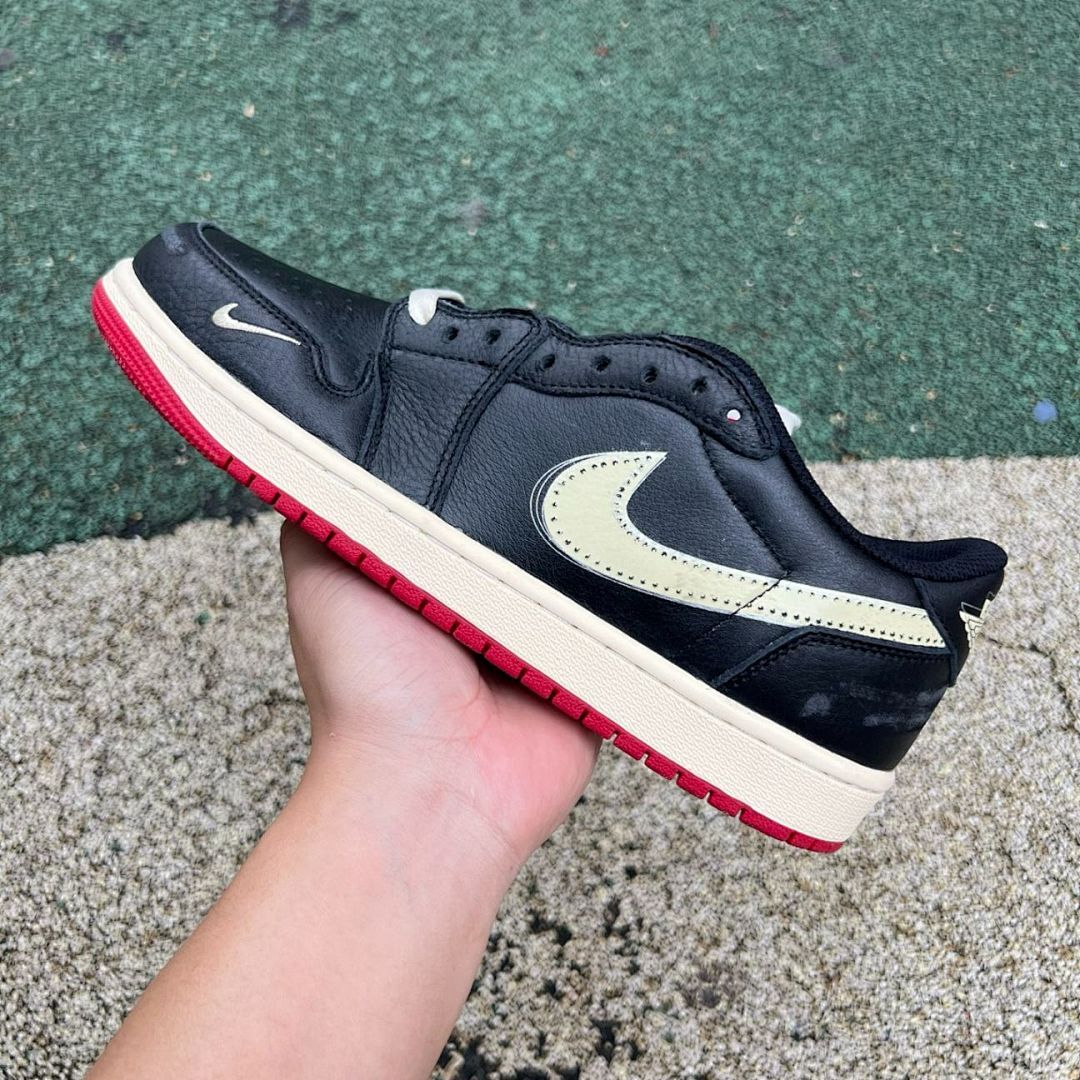 Travis Scott x Air Jordan 1 Low OG Black Phantom DM7866-001