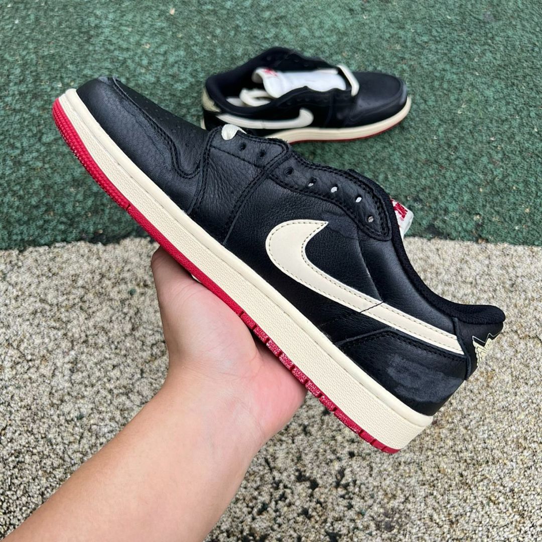 Travis Scott x Air Jordan 1 Low OG Black Phantom DM7866-001