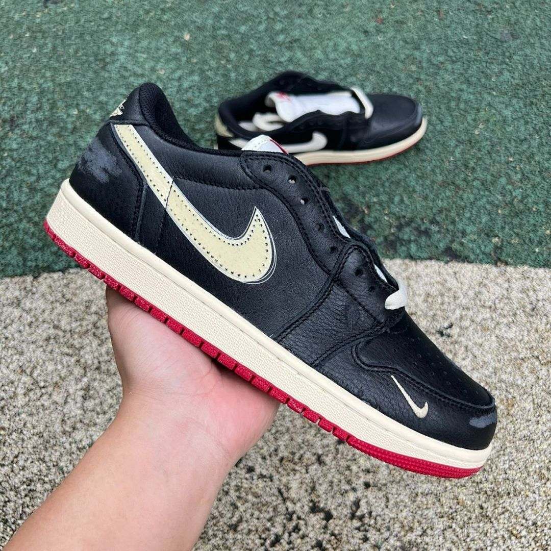 Travis Scott x Air Jordan 1 Low OG Black Phantom DM7866-001
