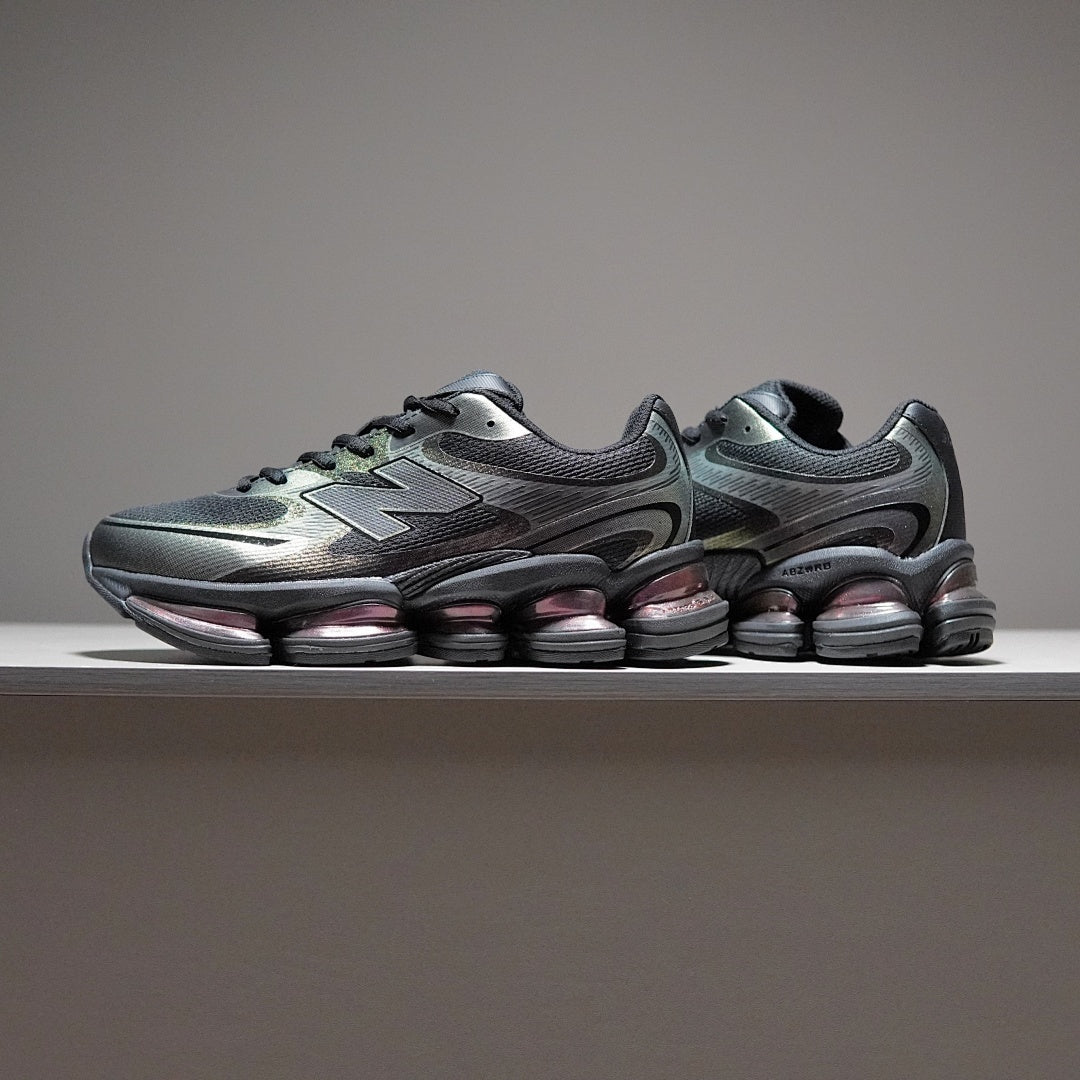 New Balance 9060 Metallic Silver Iridescent Black Pink Purple U9060MET Men's Women's Lifestyle Sneakers Shoes