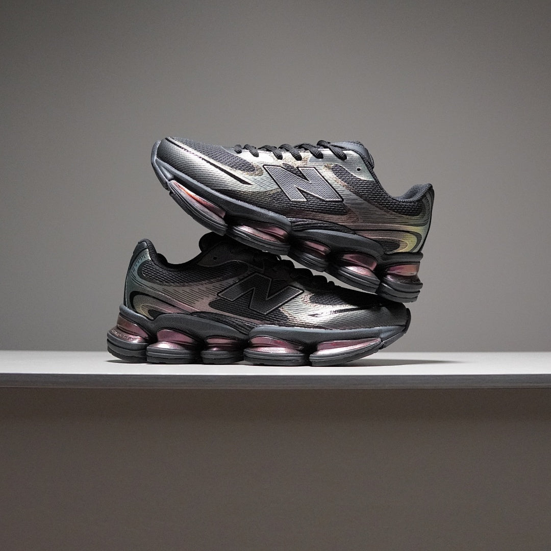 New Balance 9060 Metallic Silver Iridescent Black Pink Purple U9060MET Men's Women's Lifestyle Sneakers Shoes