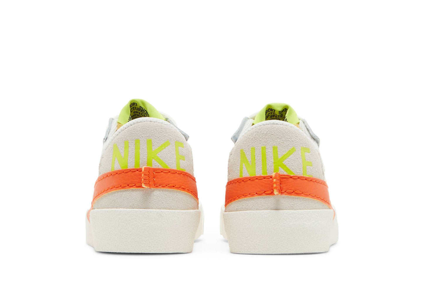 ( Women ) Nike Blazer Low Jumbo ‘Volt Orange’ DQ1470-103